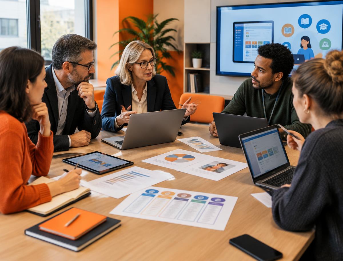 Beeld bij Digitale leermiddelen: samen onderhandelen werkt
